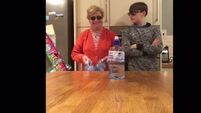 A young fella and his granny are bottle flipping like pros in Wexford