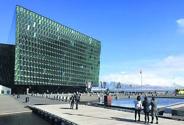 Reykjavik Concert Hall and Conference Centre, which won major awards for its design.
