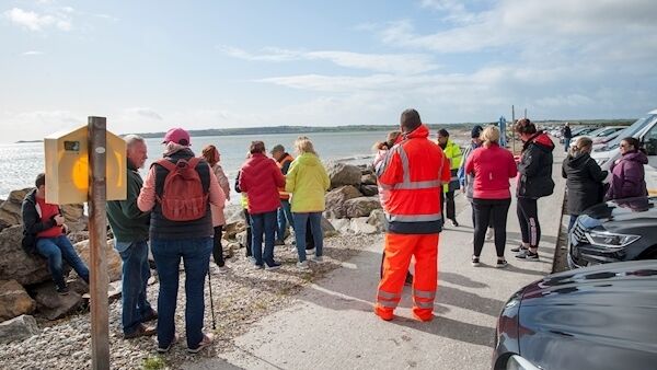 Volunteers pictured on the search for 67-year-old Frankie Devlin who is missing from the Garryvoe area, East Cork since approximately 10.45pm on Saturday night. Pictrire: Daragh Mc Sweeney/Provision