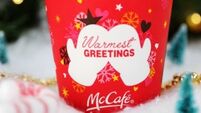 McDonald's new festive coffee cups are reminding people of one thing…