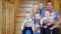 A day in the life of Anita Kelly, a mother of quadruplets