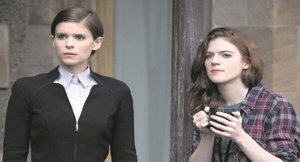 Kate Mara and Rose Leslie in ‘Morgan’.
