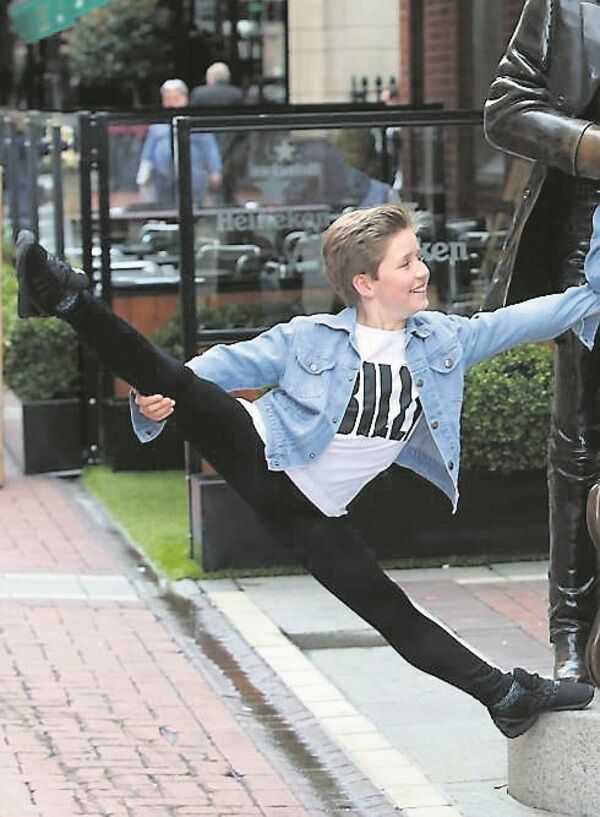 Lewis Smallman, who is performing in Billy Elliot in Dublin later this month.