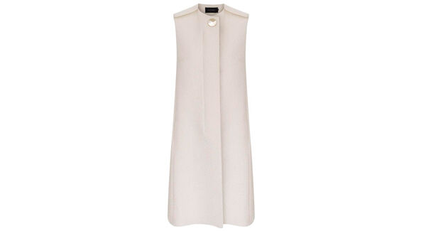 Tara Jarmon Cream Waistcoat €685. Tara Jarmon Cream Waistcoat €685.