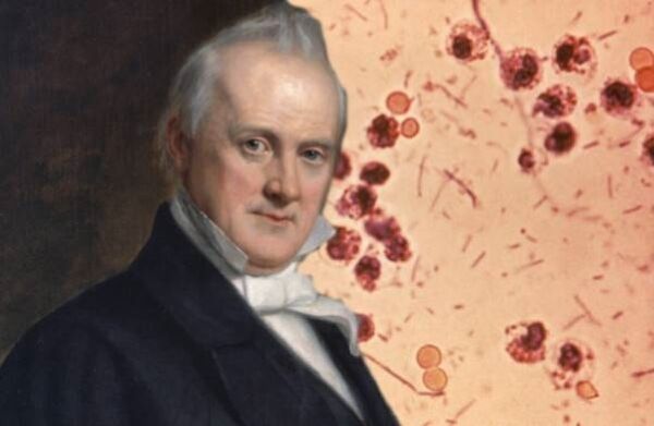 1857: President-Elect JamesBuchanan suffered ’violent’ diarrhoea.