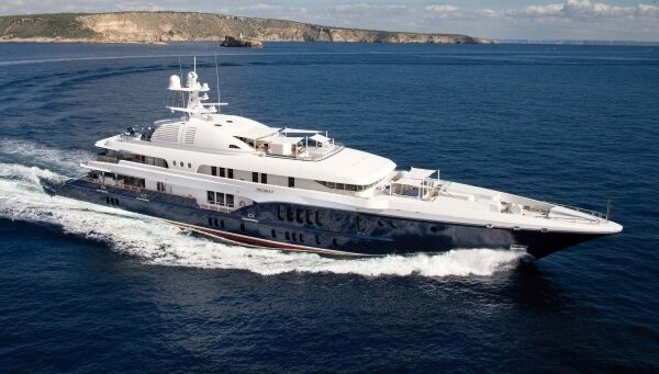 The SYCARA V could be yours for €62.5m.