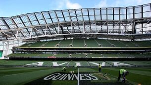 IRFU not taken with idea of Friday night lights at Aviva