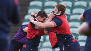 Johnny Sexton auditions for starting place on Lions Test team