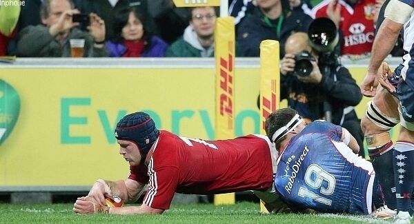 Sean O’Brien playing for the Lions in 2013. Sean O’Brien playing for the Lions in 2013.