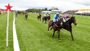 TOMMY LYONS: Harry Fry leads Brits on a quickfire double