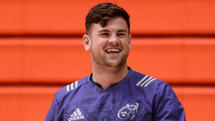 Munster Rugby Squad Training and Press Conference