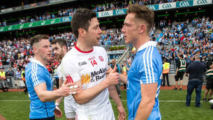 Paul Flynn with Sean Cavanagh 27/8/2017