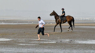New kid on the block Michael O’Callaghan keeps up relentless gallop