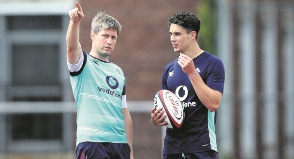 O’Gara with Joey Carbery