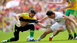 Tyrone give up on the antics and play it straight