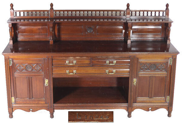 An arts and crafts dining suite by Gillows which has been in the possession of the Harding family of Tulach Nore, Co Laois, for 100 years.