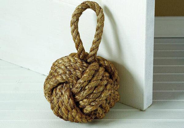Nautical and nice, this handmade beachcomber rope doorstop features a traditional ‘Monkey’s Fist’ knot design. Wouldn’t it be lovely for the summer house in St Tropez, lads? I spotted in on Lily And Lime Home for €35 www.lilyandlime.co.uk