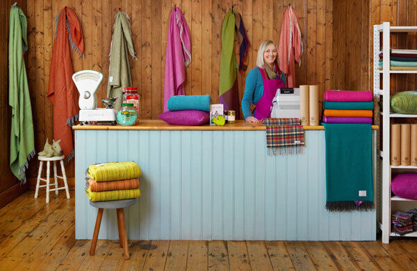 A look inside the McNutt of Donegal Gift Shop in Downings, home to a wide selection of premium 100% woollen products including blankets and throws, baby blankets, knee wraps, and fashion accessories.