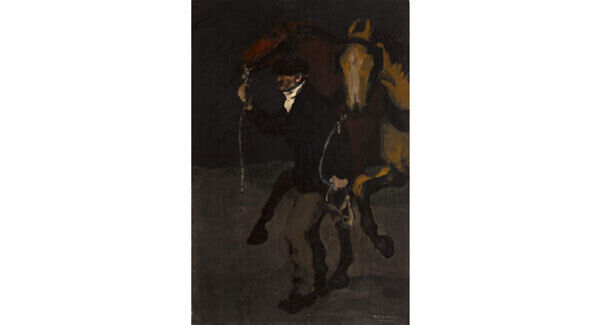 ‘Fresh Horses’ by Jack B Yeats (1871-1957) at Whyte’s art sale in Dublin on February 27. (€40,000- €60,000) ‘Fresh Horses’ by Jack B Yeats (1871-1957) at Whyte’s art sale in Dublin on February 27. (€40,000- €60,000)