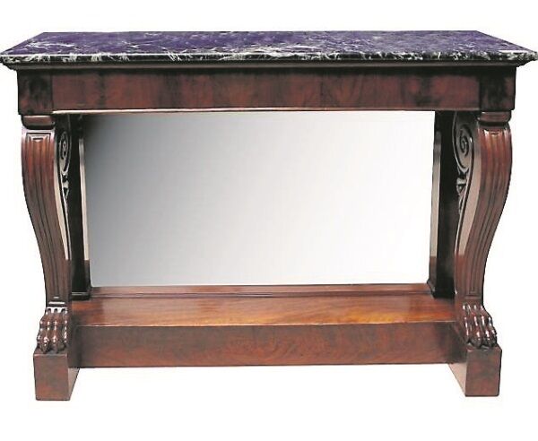 This 19th-century console table is at Hegarty’s sale in Bandon tomorrow week. This 19th-century console table is at Hegarty’s sale in Bandon tomorrow week.