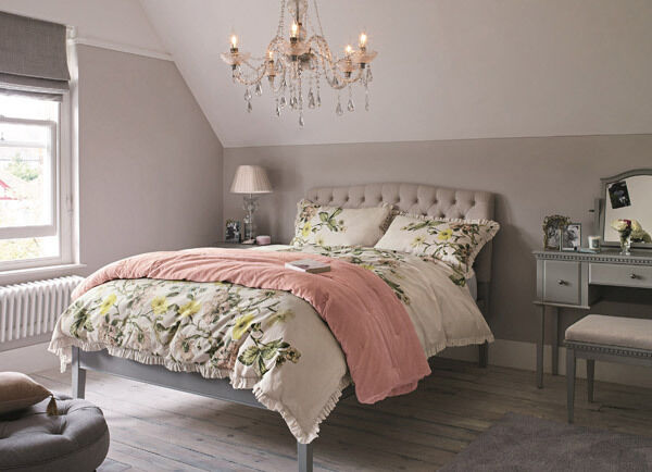 On trend yellow and green, along with the addition of a pink throw bring this space to life (Dovecote bedlinen from €54, pink throw €165 at M&S). On trend yellow and green, along with the addition of a pink throw bring this space to life (Dovecote bedlinen from €54, pink throw €165 at M&S).