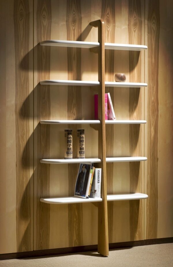 Tree shelves by Horizon Furniture are made to order and come in a choice of materials, colours and sizes (from €1,300).