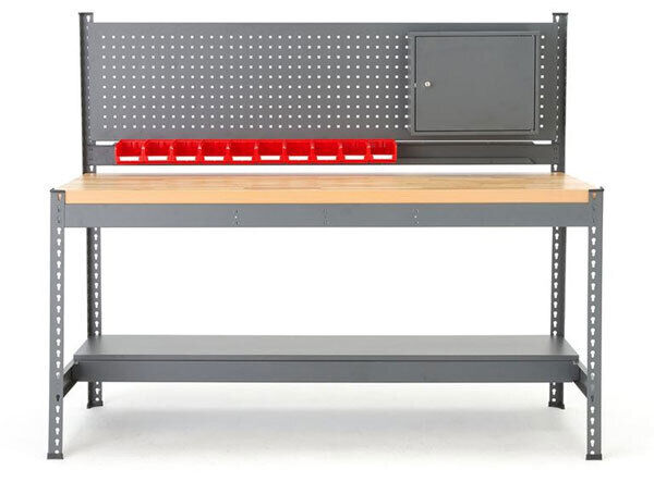 AJ products. Worktable, oaktop with tool panel. €469. www.ajproducts.ie