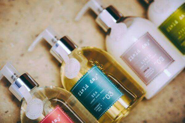 Field Day Hand wash (€15.95) and hand and body cream (€16.95)