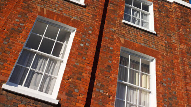 Vintage view: Restoring the original walls of glass, the period sash
