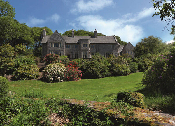 The 18-bedroom home was built in 1913 from the drawings of its owner Lady Edith Gordon. The 18-bedroom home was built in 1913 from the drawings of its owner Lady Edith Gordon.
