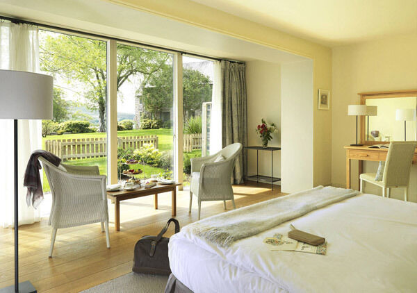 One of the bedrooms at the luxurious Ard na Sidhe Country House at Caragh Lake, Killorglin, Co Kerry. One of the bedrooms at the luxurious Ard na Sidhe Country House at Caragh Lake, Killorglin, Co Kerry.