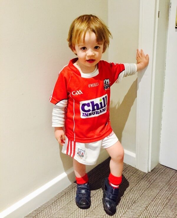 Scott Read in his Cork GAA kit in Kilkenny’s Newpark. Up the Rebels!