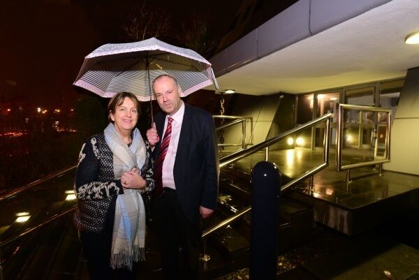 Gerlad Fleming and Joan Blackburn. Picture: Moya Nolan Gerlad Fleming and Joan Blackburn. Picture: Moya Nolan