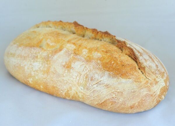 A tangy back taste is more flavoursome than a regular bloomer but did not quite hit the favourites list. Light in colour, the crumb was a little moist with some aeration, and the crust was tough without being chewy. Score: 6.5