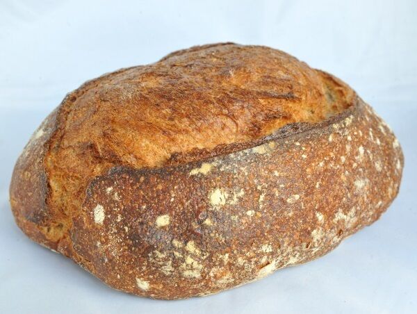 Good aeration here provided a nice light texture with the expected moistness. The flavour was more salty than sour, and the crust was appetisingly dark and chewy. All tasters liked it and were even more impressed by the seeded sourdough baguette (€2). Score: 9