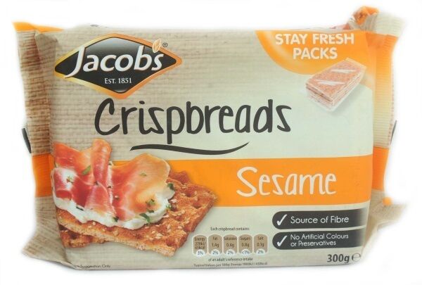 Jacob’s crispbreads 300g €1.95 Jacob’s crispbreads 300g €1.95