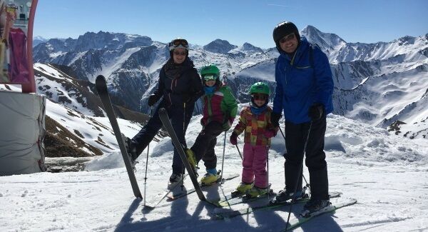 Mareike with her husband and daughters Alva and Orla. Mareike with her husband and daughters Alva and Orla.