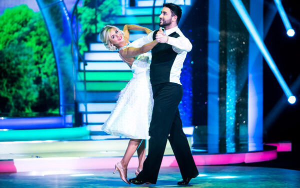 Hughie Maughan & Emily Barker: Waltz to ‘What the World Needs Now is Love’ by Will Young ,pictured during the Third live show of RTÉ’s Dancing with the stars. Hughie Maughan & Emily Barker: Waltz to ‘What the World Needs Now is Love’ by Will Young ,pictured during the Third live show of RTÉ’s Dancing with the stars.