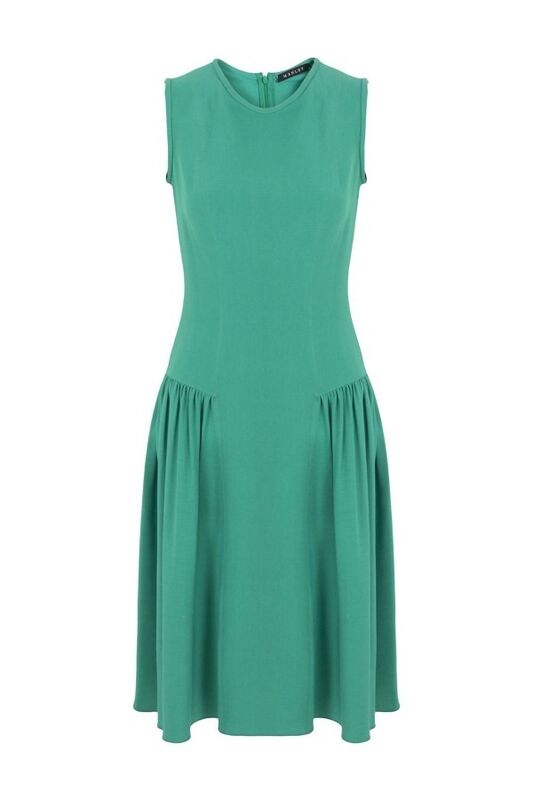 Emma Manley Cory dress in Apple Green, €250. Emma Manley Cory dress in Apple Green, €250.