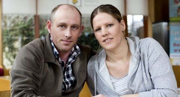 Declan McClair and Jenny Jordan. Pic: Chris Bellew