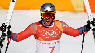 Aksel Lund Svindal is oldest ski champion