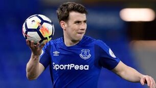 Seamus Coleman plays 58 minutes on Everton return