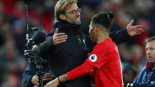 Klopp proud of Firmino's conduct during racism cloud