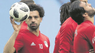 Egypt boss Cuper keeps Russia guessing over Salah fitness