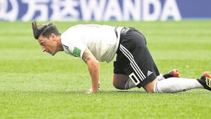 Germans turn on ‘dead frog’ Mesut Ozil