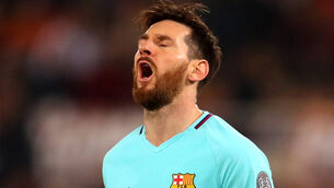 AS Roma v FC Barcelona - UEFA Champions League Quarter Final Second Leg