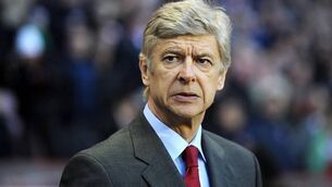 Tight lipped Arsene Wenger feels the big chill