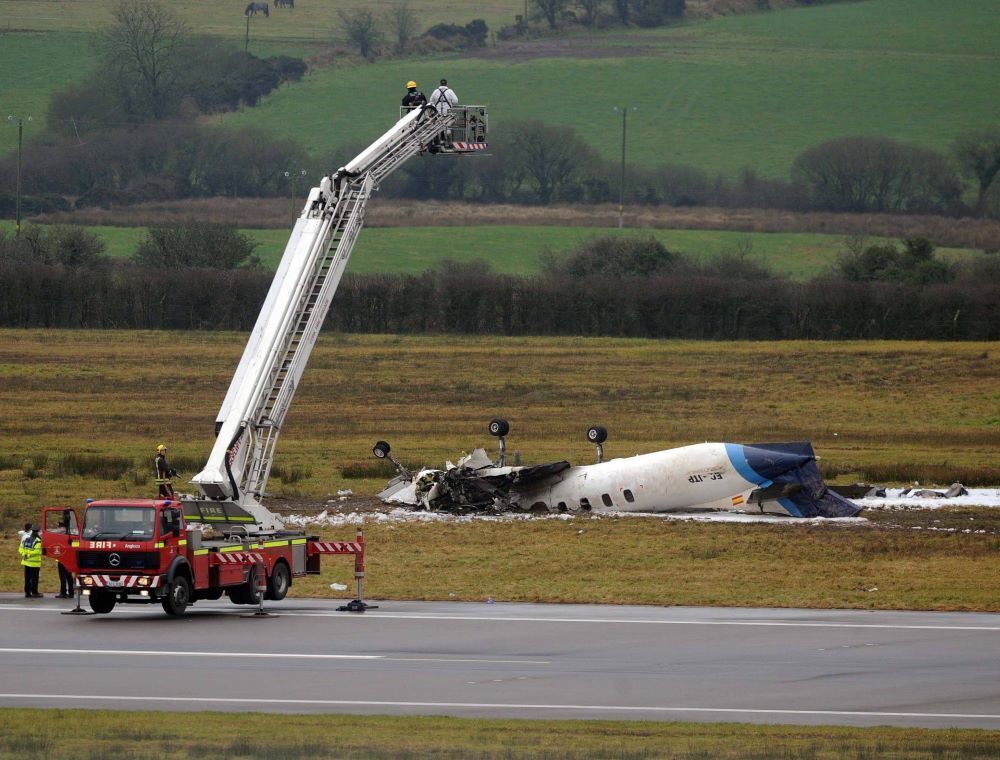 Cork airport crash: Report reveals concerns with engines