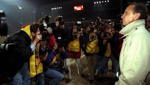 Johan Cruyff of Barcelona