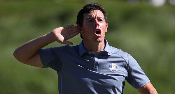 Rory McIlroy at the 2016 Ryder Cup